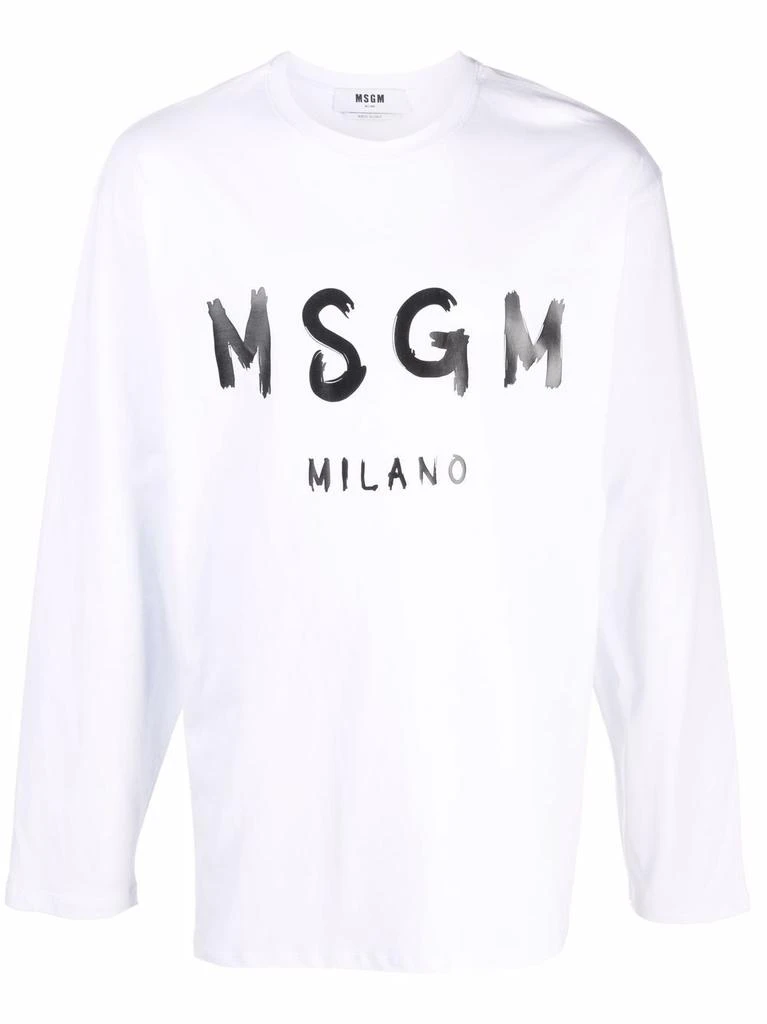 商品MSGM|MSGM LOGO T-SHIRT CLOTHING,价格¥846,第3张图片详细描述