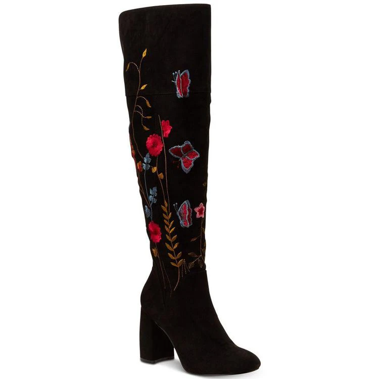 商品Nanette Lepore|Nanette by  Lisette Embroidered Over-The-Knee Boots,价格¥824,第1张图片