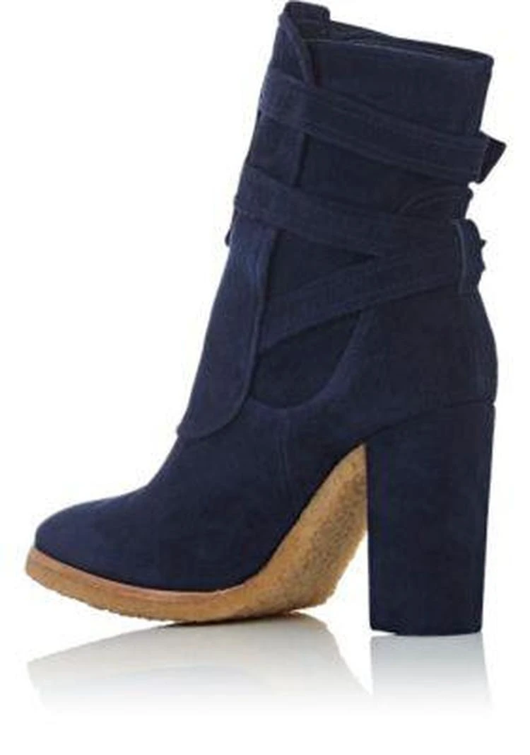 商品Gianvito Rossi|Buckle-Strap Ankle Boots,价格¥3861,第3张图片详细描述