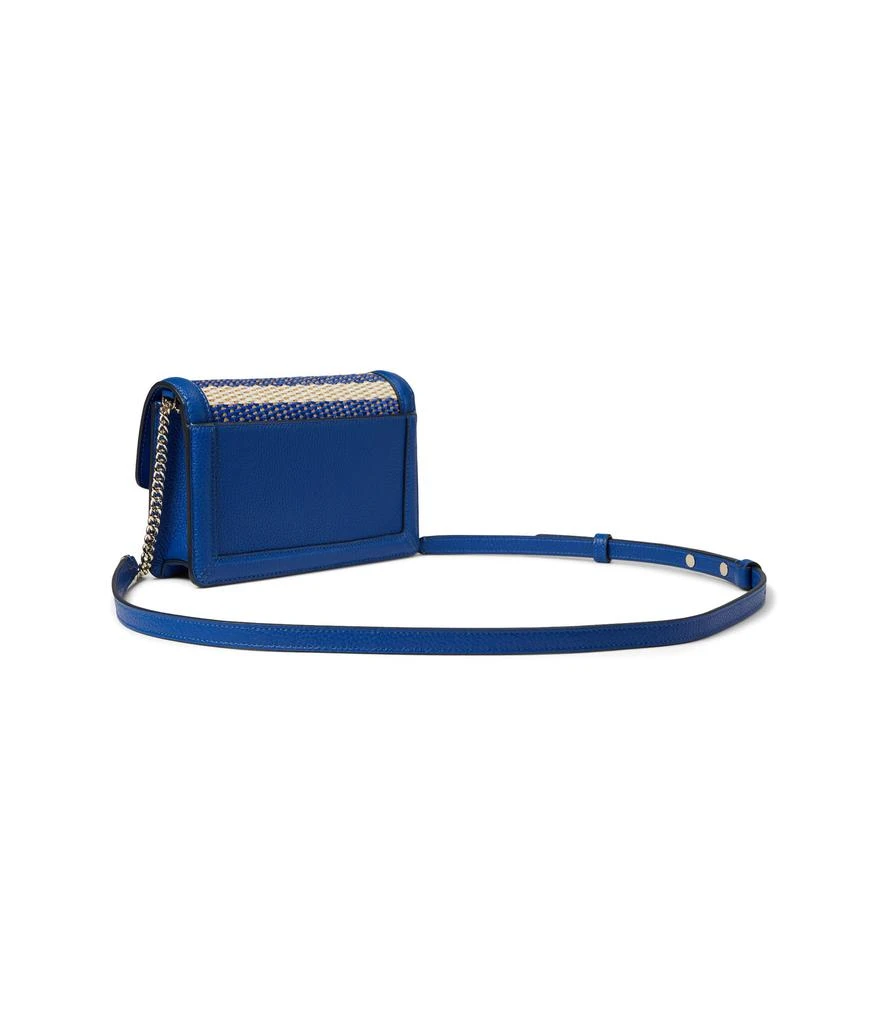 商品Kate Spade|Knott Striped Woven Fabric Flap Crossbody,价格¥1968,第2张图片详细描述