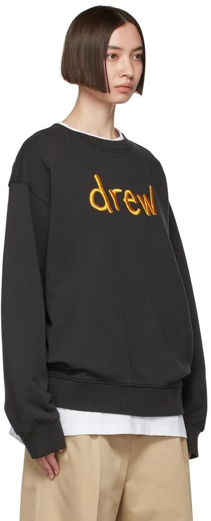 商品Drew House|SSENSE Exclusive Black Scribble Sweatshirt,价格¥957,第2张图片详细描述