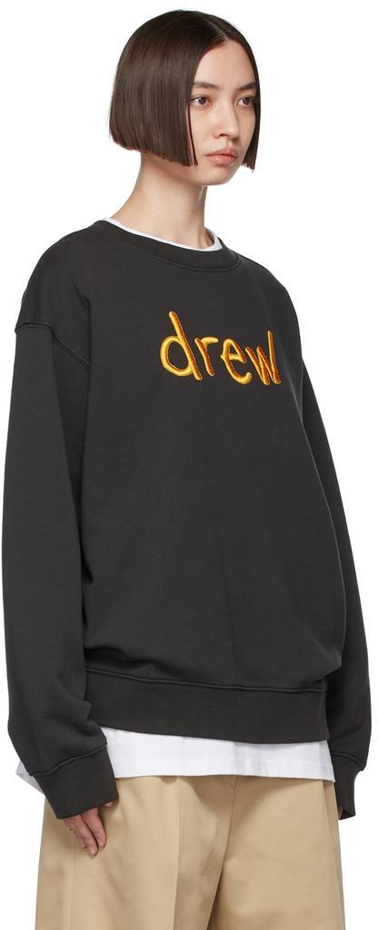 商品Drew House|SSENSE Exclusive Black Scribble Sweatshirt,价格¥1329,第4张图片详细描述