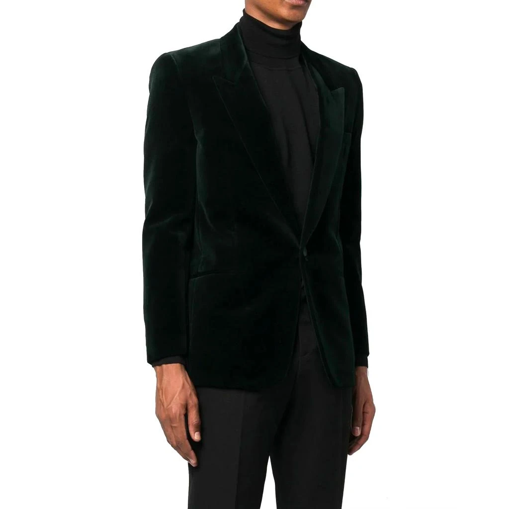 商品Yves Saint Laurent|Saint Laurent Velvet Blazer,价格¥12296,第2张图片详细描述