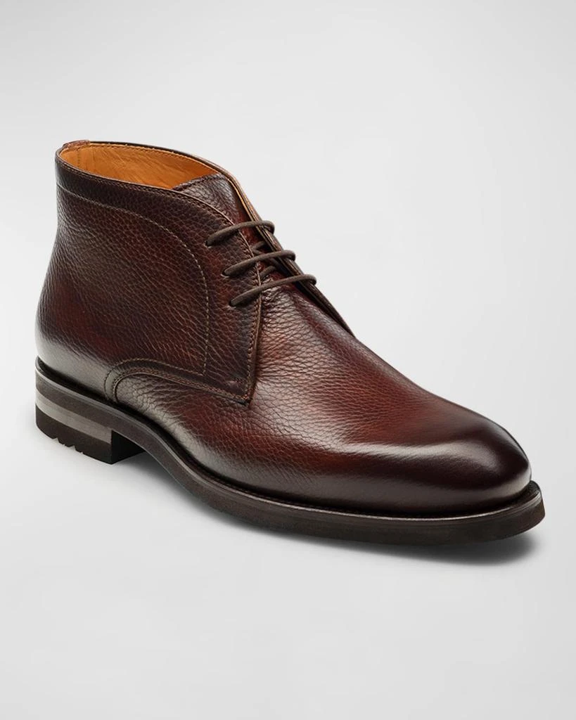 商品Magnanni|Men's Malone II Leather Chukka Boots,价格¥1970,第2张图片详细描述