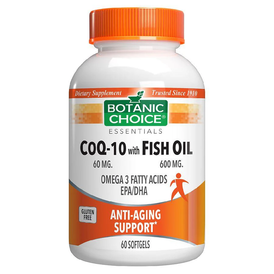 商品Botanic Choice|CoQ-10 with Fish Oil,价格¥166,第1张图片