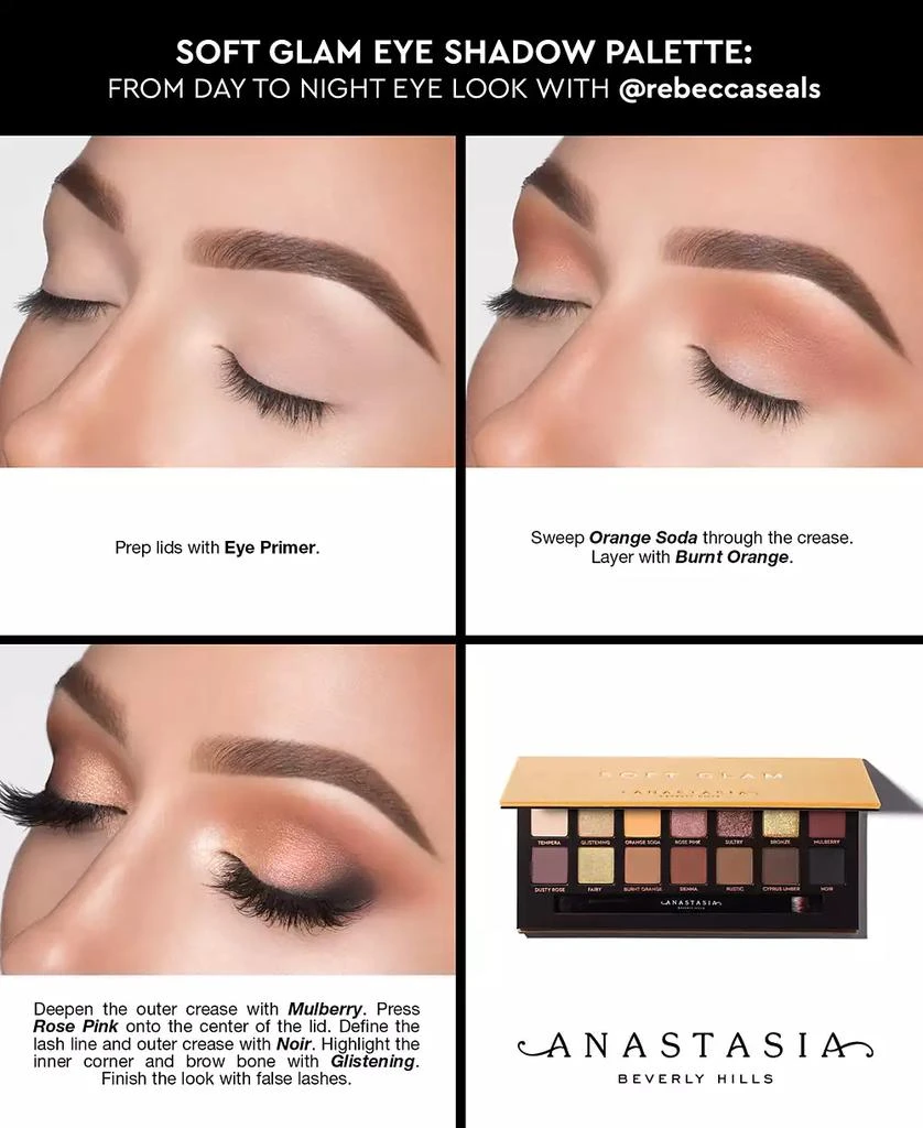 商品Anastasia Beverly Hills|温柔魅力眼影盘,价格¥356,第2张图片详细描述