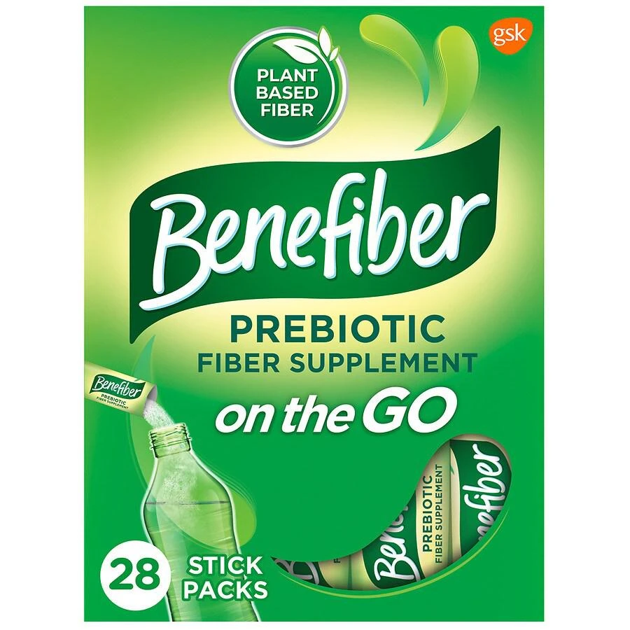 商品Benefiber|Fiber Supplement, On the Go Unflavored,价格¥149,第1张图片