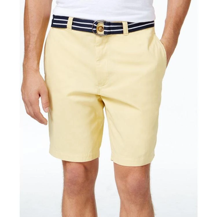 商品Club Room|Men's Big & Tall Flat-Front 9" Shorts, Created for Macy's,价格¥127,第2张图片详细描述