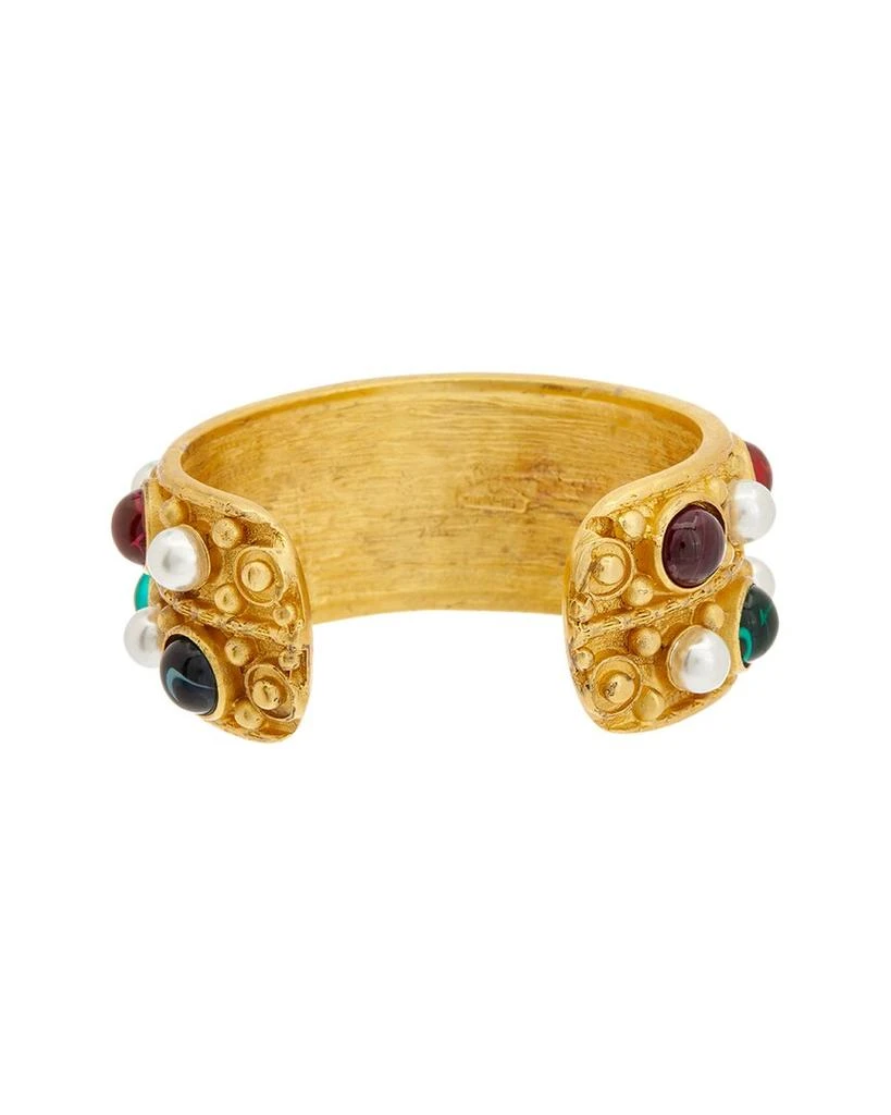 商品BEN-AMUN|Ben-Amun 24K Plated Cuff Bracelet,价格¥2025,第2张图片详细描述