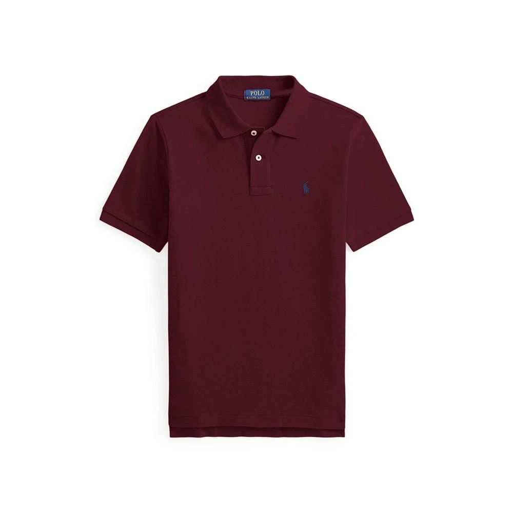 商品Ralph Lauren|Big Boys The Iconic Mesh Short Sleeve Polo Shirt,价格¥224,第1张图片