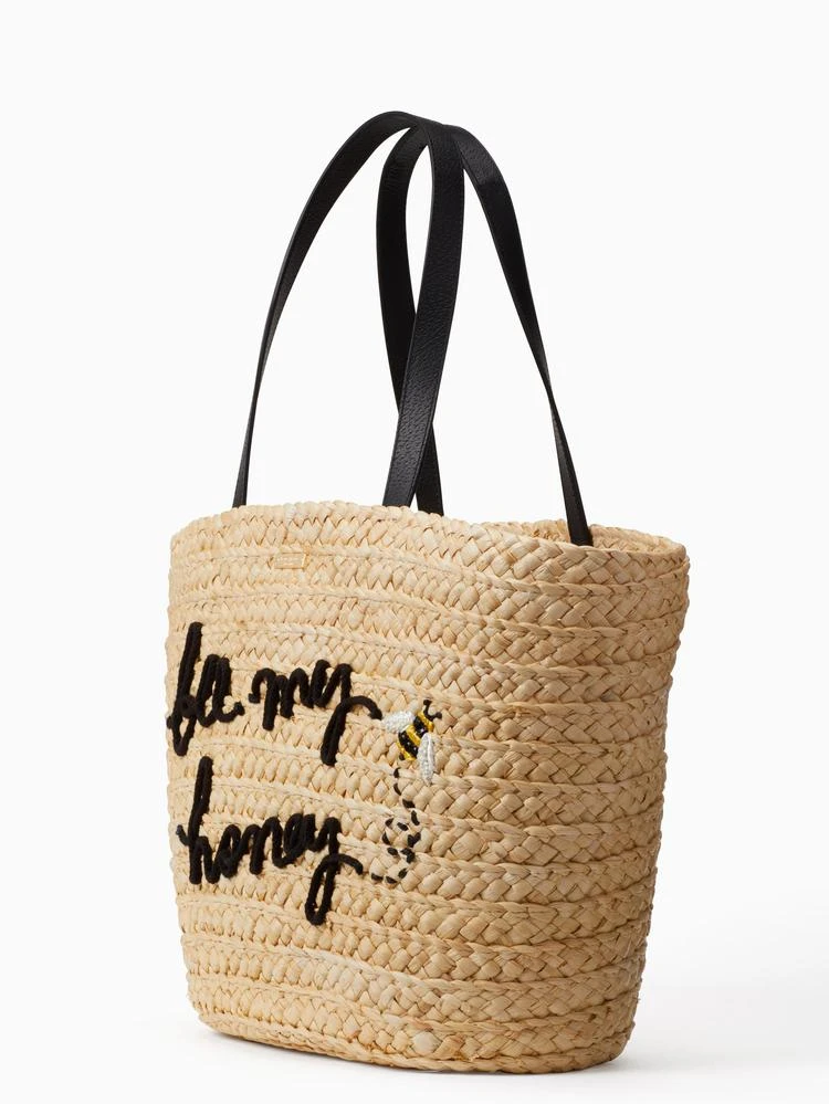 商品Kate Spade|picnic perfect straw bee tote,价格¥1540,第4张图片详细描述