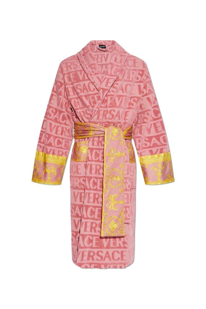 商品Versace|Versace I Love Baroque Belted Bathrobe,价格¥2520,第1张图片