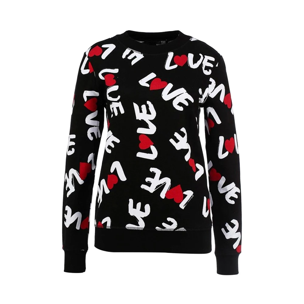 商品Moschino|MOSCHINO 黑色女士卫衣/帽衫 W627700-M3588-0002,价格¥1590,第1张图片