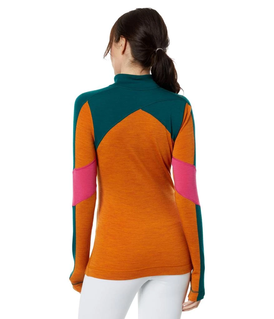 商品SmartWool|Classic Thermal Merino Base Layer Color-Block 1/4 Zip,价格¥935,第2张图片详细描述