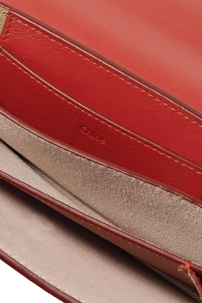 商品Chloé|Drew Bijou textured-leather 手拿包,价格¥5130,第4张图片详细描述