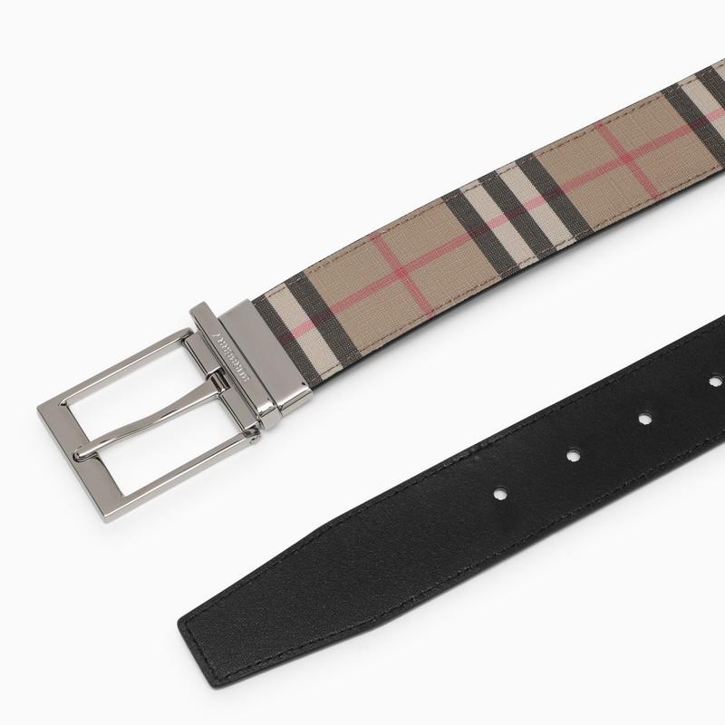 Vintage Check motif belt商品第4张图片规格展示