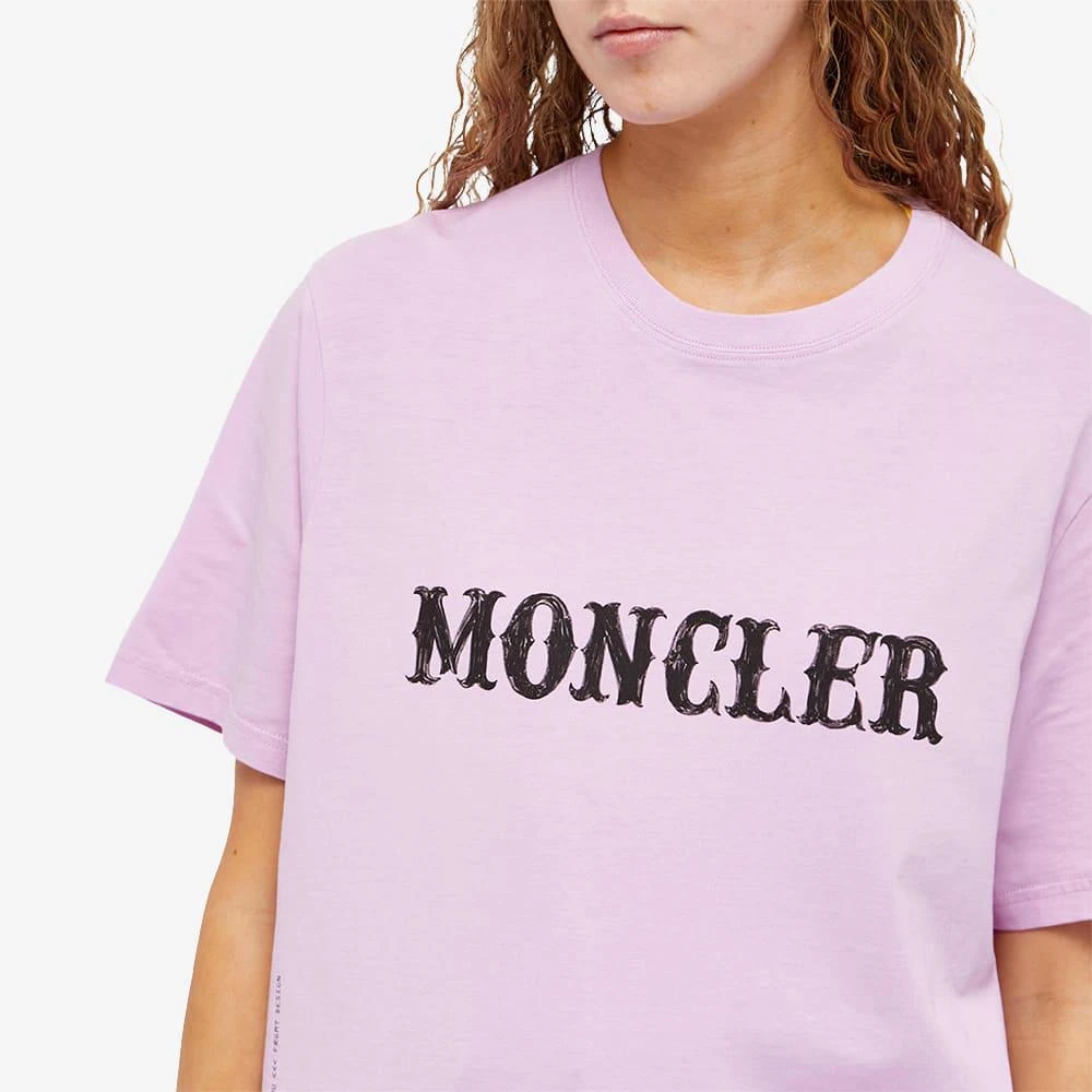 商品Moncler|Moncler Genius Fragment Large Logo T-Shirt,价格¥3236,第5张图片详细描述