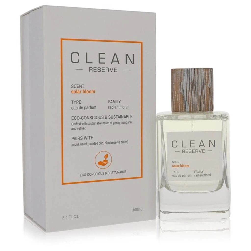 商品Clean|Reserve Solar Bloom Eau De Parfum Spray for Unisex - 3.4 oz,价格¥564,第1张图片