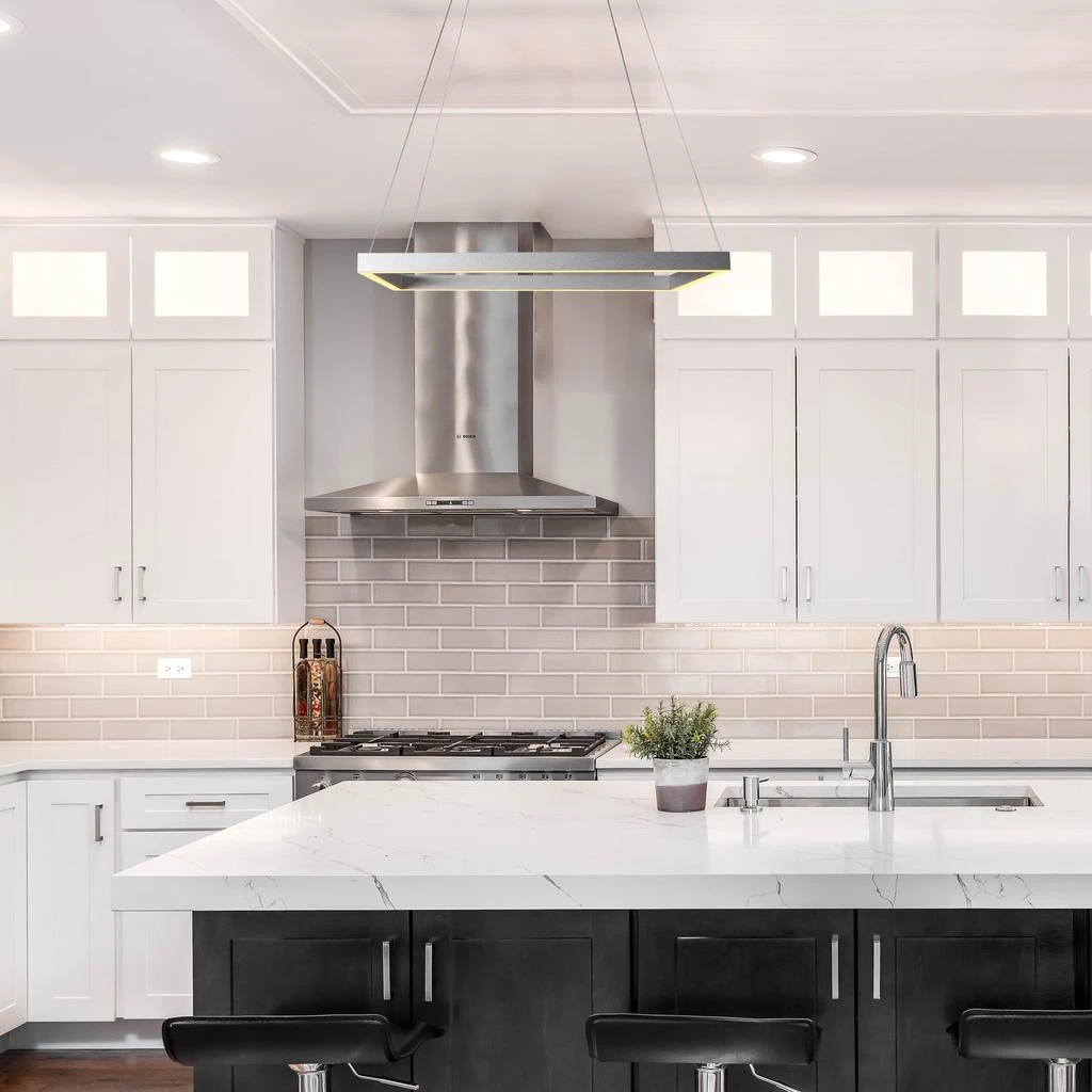 商品VONN Lighting|Atria VMC31620AL 20" Integrated LED Pendant Light Square Height Adjustable Chandelier in Silver,价格¥2174,第3张图片详细描述