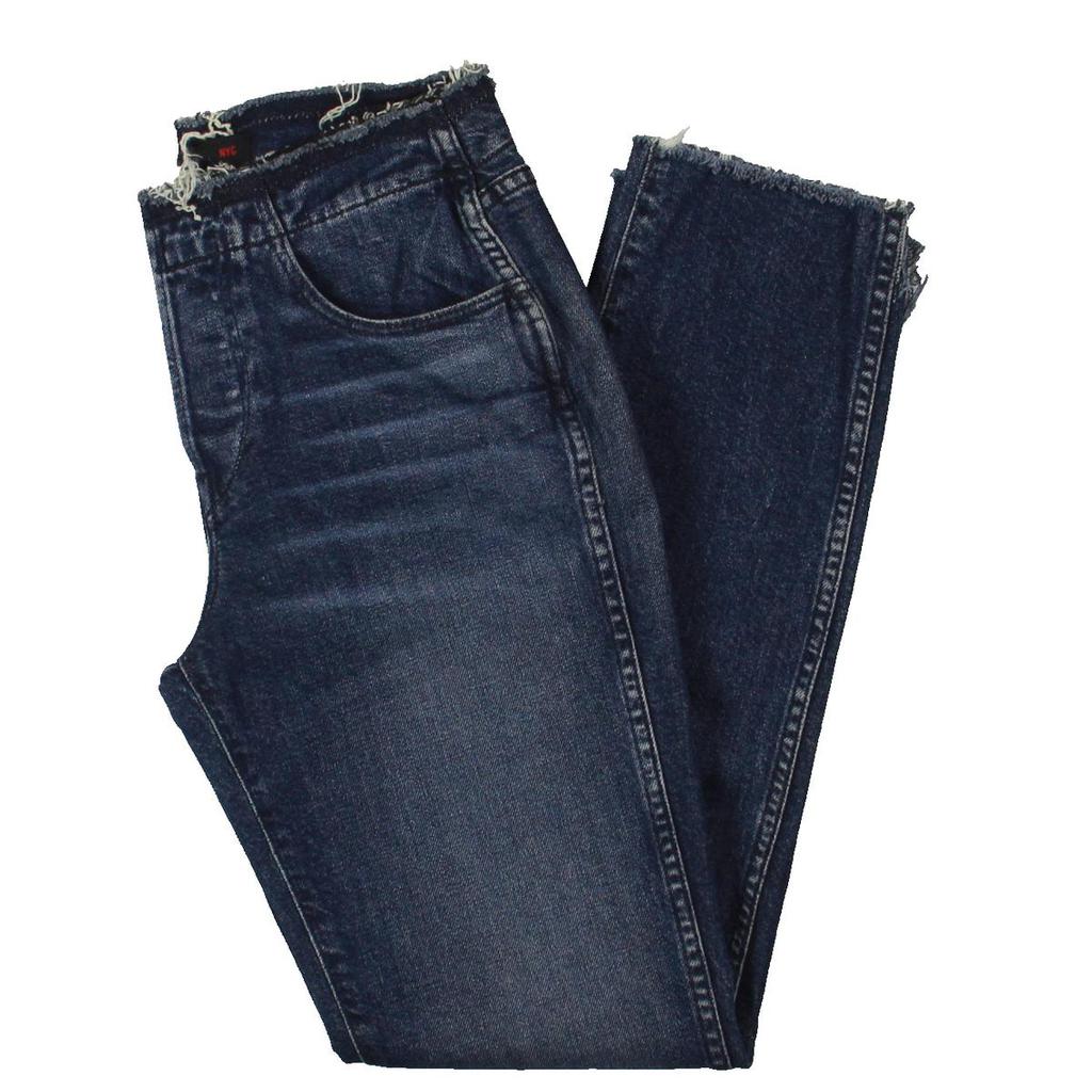 3x1 Womens High Rise Denim Cropped Jeans商品第1张图片规格展示