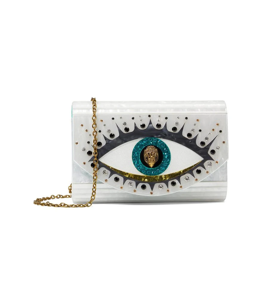 商品Kurt Geiger|Crystal Eye Clutch,价格¥1174,第1张图片