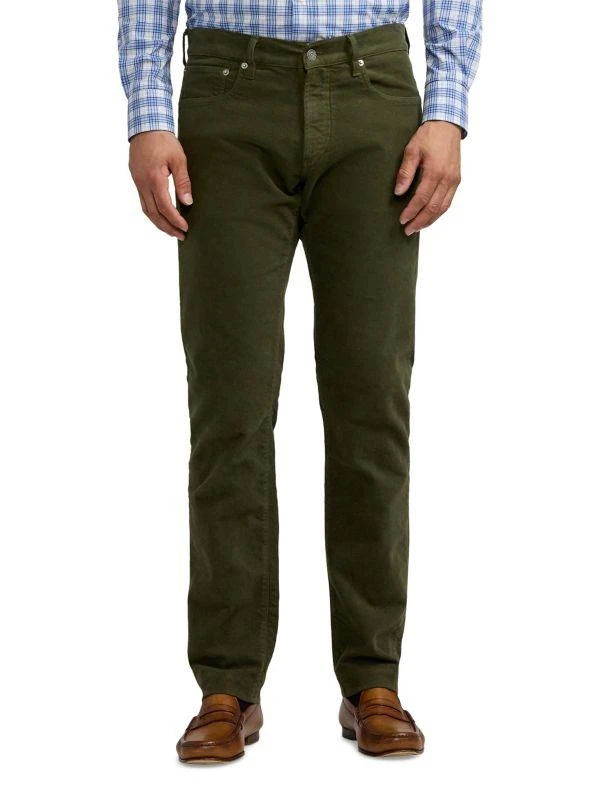 商品Ralph Lauren|Moleskin 5-Pocket Slim-Straight Jeans,价格¥2832,第1张图片
