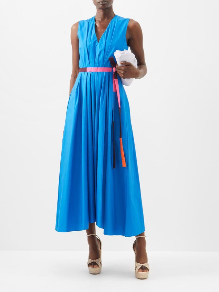 商品ROKSANDA|Alenya belted cotton-poplin dress,价格¥7405,第4张图片详细描述