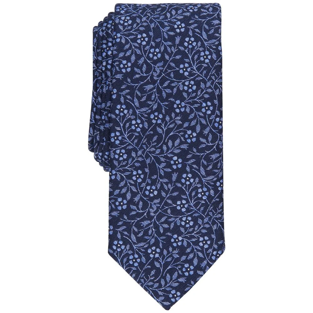 商品Bar III|Men's Barley Floral Tie, Created for Macy's,价格¥165,第1张图片