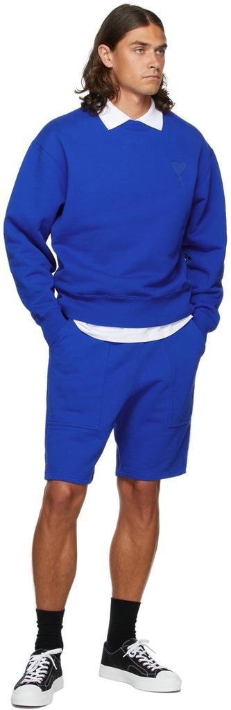 商品AMI|Blue Ami de Cœur Oversize Sweatshirt,价格¥2332,第6张图片详细描述