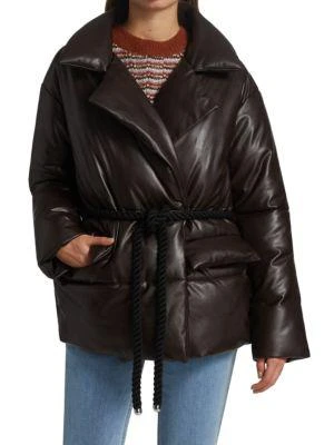 商品A.L.C.|Liam Faux Leather Puffer Jacket,价格¥1654,第1张图片详细描述
