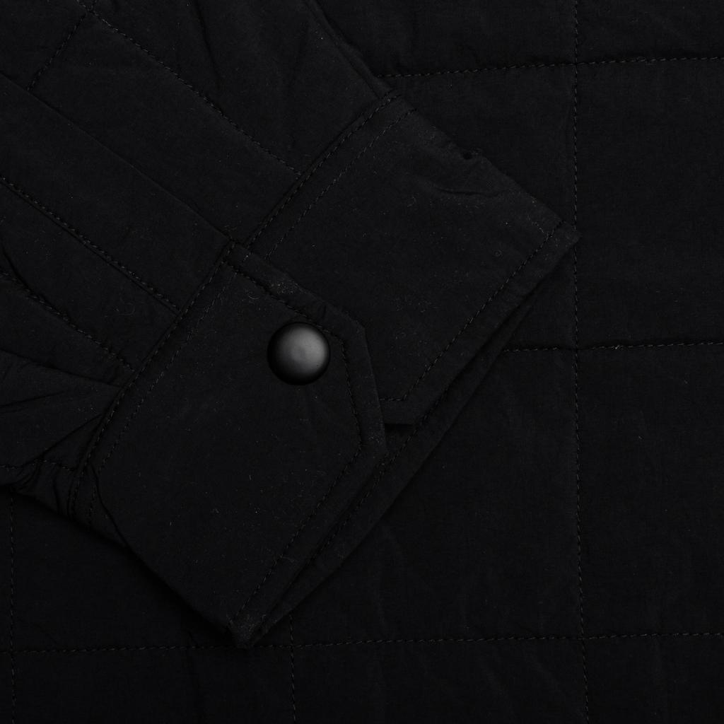 Stussy Quilted Fatigue Shirt - Black商品第3张图片规格展示