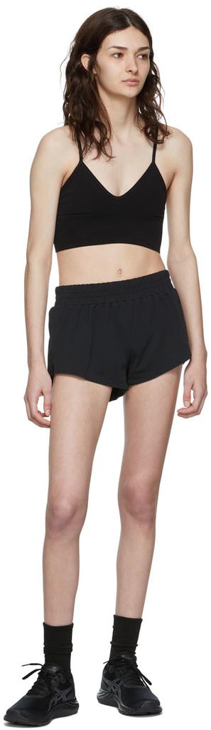 Black Nylon Sport Shorts商品第4张图片规格展示