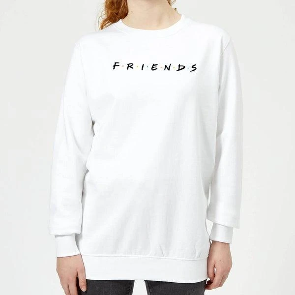 商品Original Hero|Friends Logo Women's Sweatshirt - White,价格¥251,第1张图片