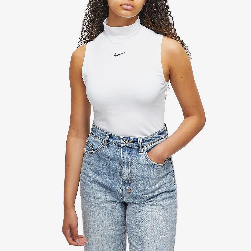 商品NIKE|Nike Essentials Short Sleeve Mock Neck,价格¥127,第3张图片详细描述