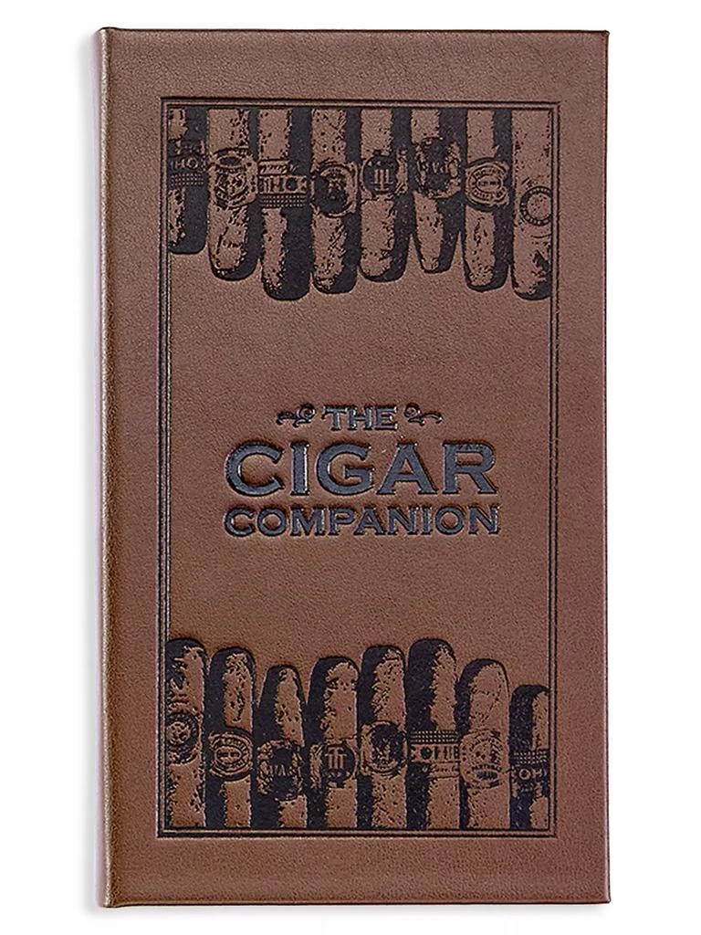 商品Graphic Image|''The Cigar Companion'' Leather-Bound Book,价格¥786,第1张图片