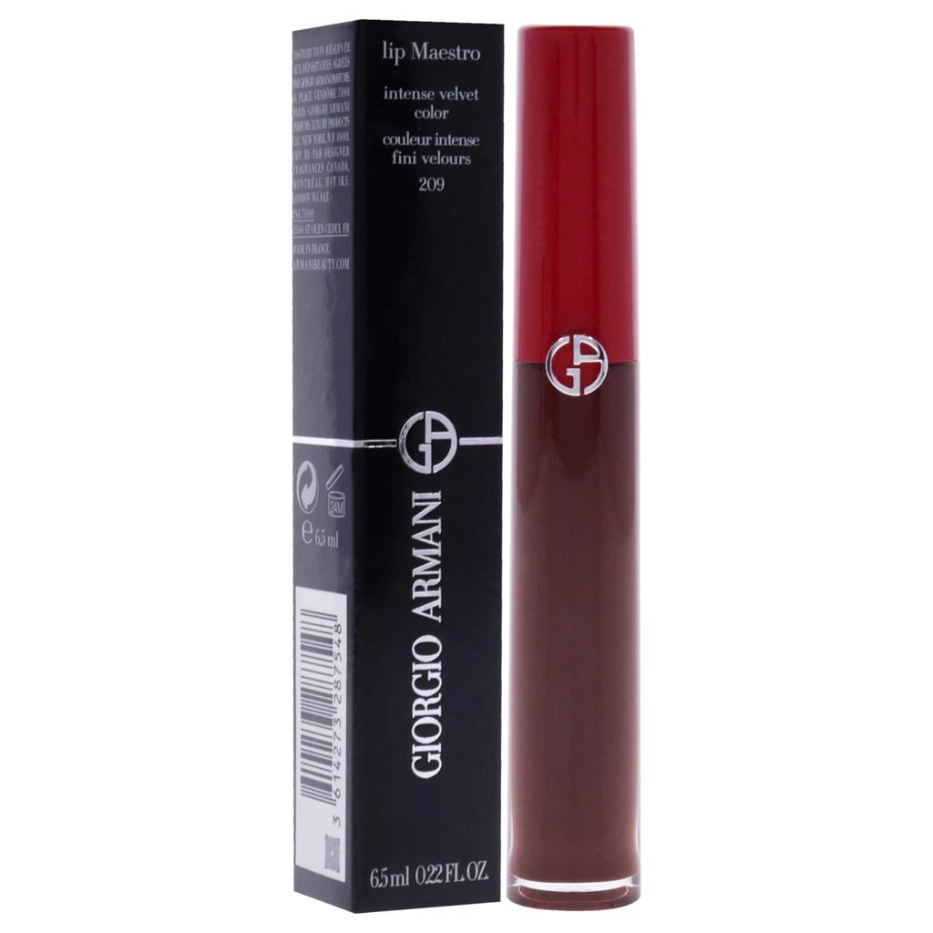 商品Giorgio Armani|Lip Maestro Intense Velvet Color - 209 Palazzo by Giorgio Armani for Women - 0.22 oz Lipstick,价格¥302,第2张图片详细描述