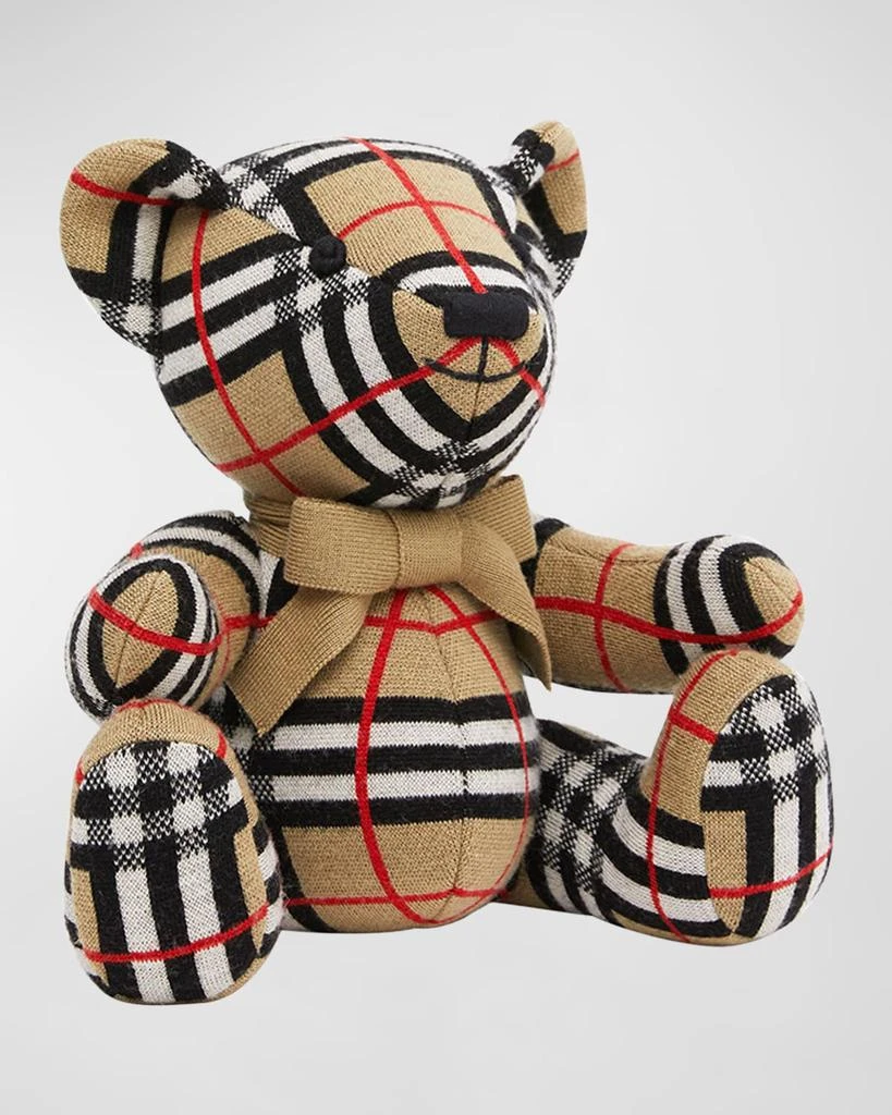 商品Burberry|Check Sitting Bear,价格¥2352,第3张图片详细描述