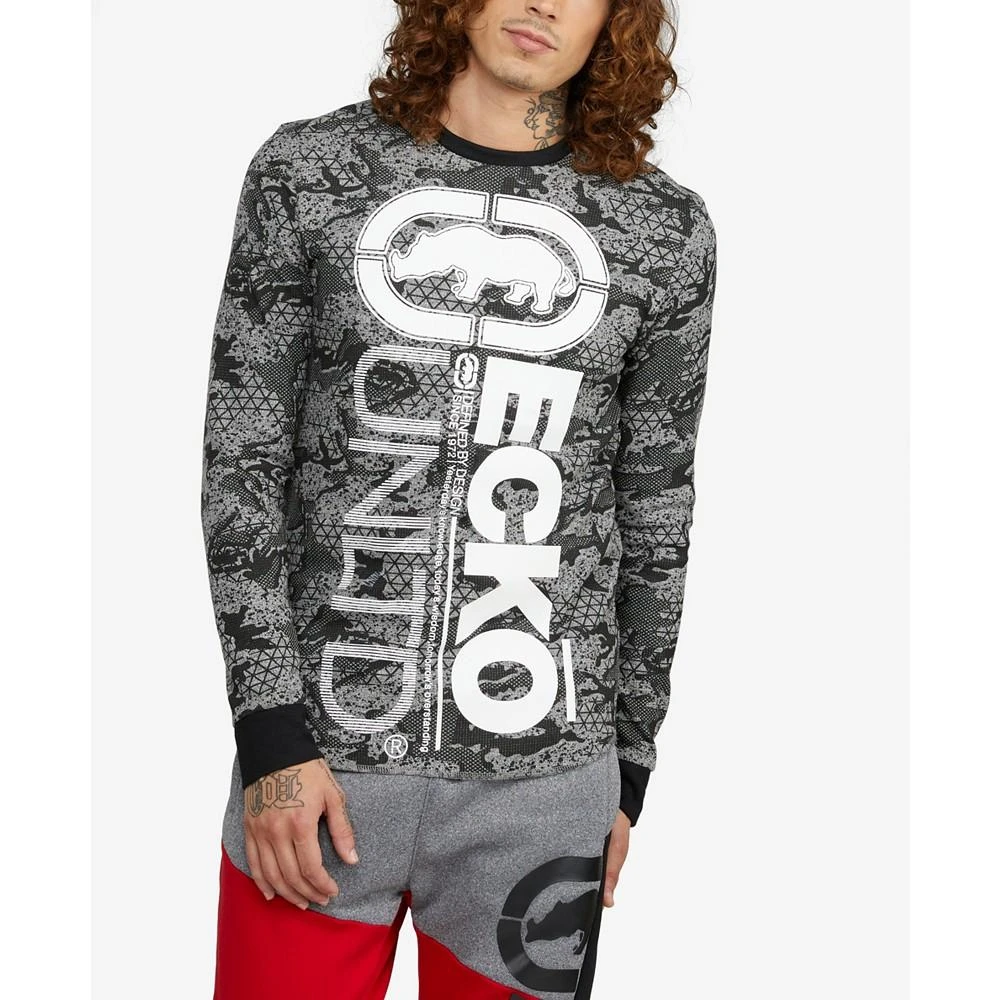 商品Ecko Unltd|Men's Tag Up Thermal Sweater,价格¥283,第1张图片