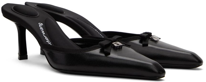 商品Alexander Wang|黑色 Viola 65 穆勒鞋,价格¥4595,第4张图片详细描述