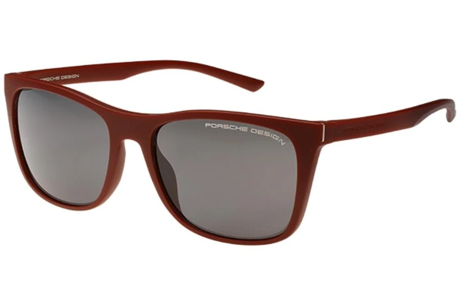商品Porsche Design|Grey Square Men's Sunglasses P8648 D 56,价格¥750,第1张图片