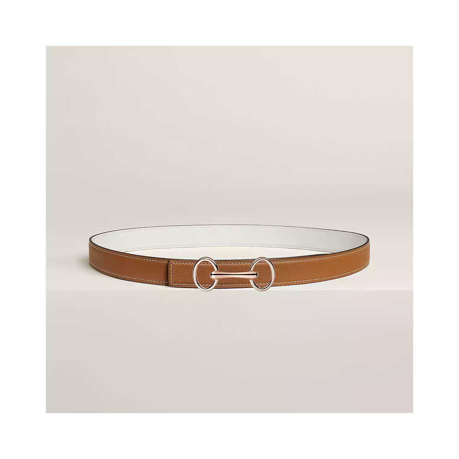 商品Hermes|【预售】 爱马仕 24秋冬 女士 腰带 Boucle de ceinture Héritage & Cuir de ceinture réversible 24 mm H081082CDZ2 | H052150CADG,价格¥6864,第1张图片