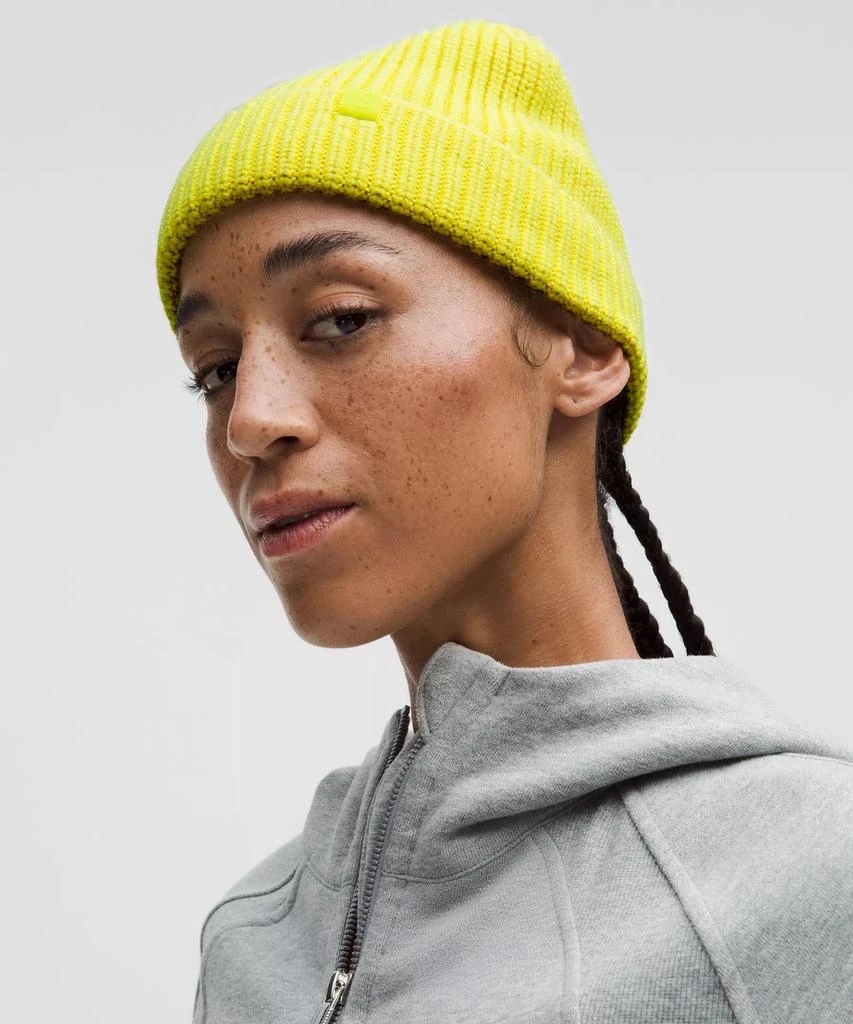 Close-Fit Wool-Blend Ribbed Knit Beanie 商品