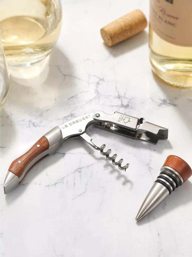 商品Le Creuset|Wine Tool & Stopper Set,价格¥376,第2张图片详细描述