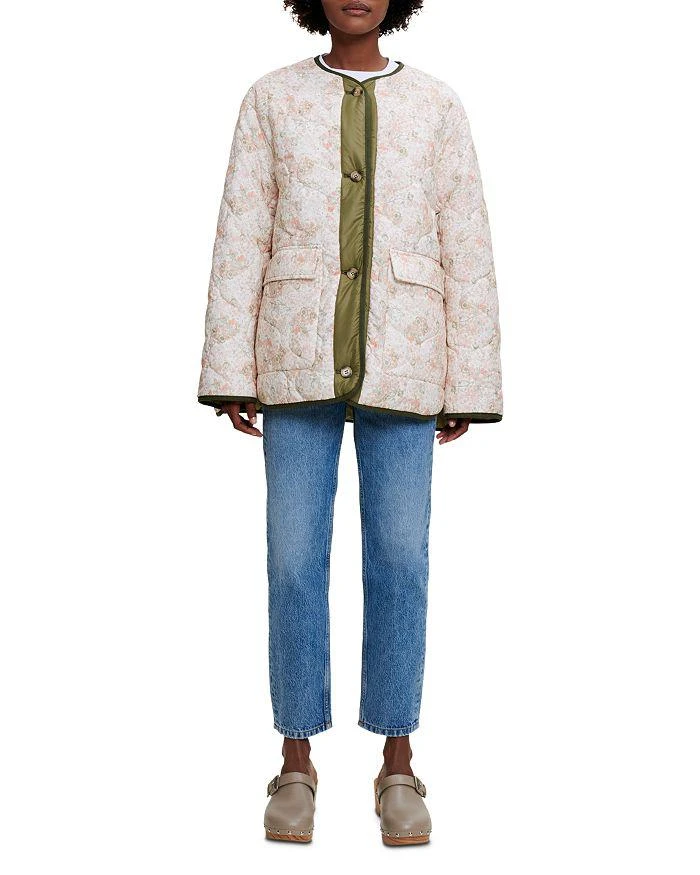 商品Maje|Brandino Reversible Coat,价格¥2095,第3张图片详细描述