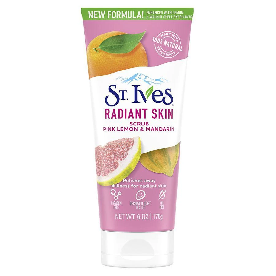 商品St. Ives|Radiant Skin Face Scrub Pink Lemon and Mandarin Orange,价格¥49,第1张图片