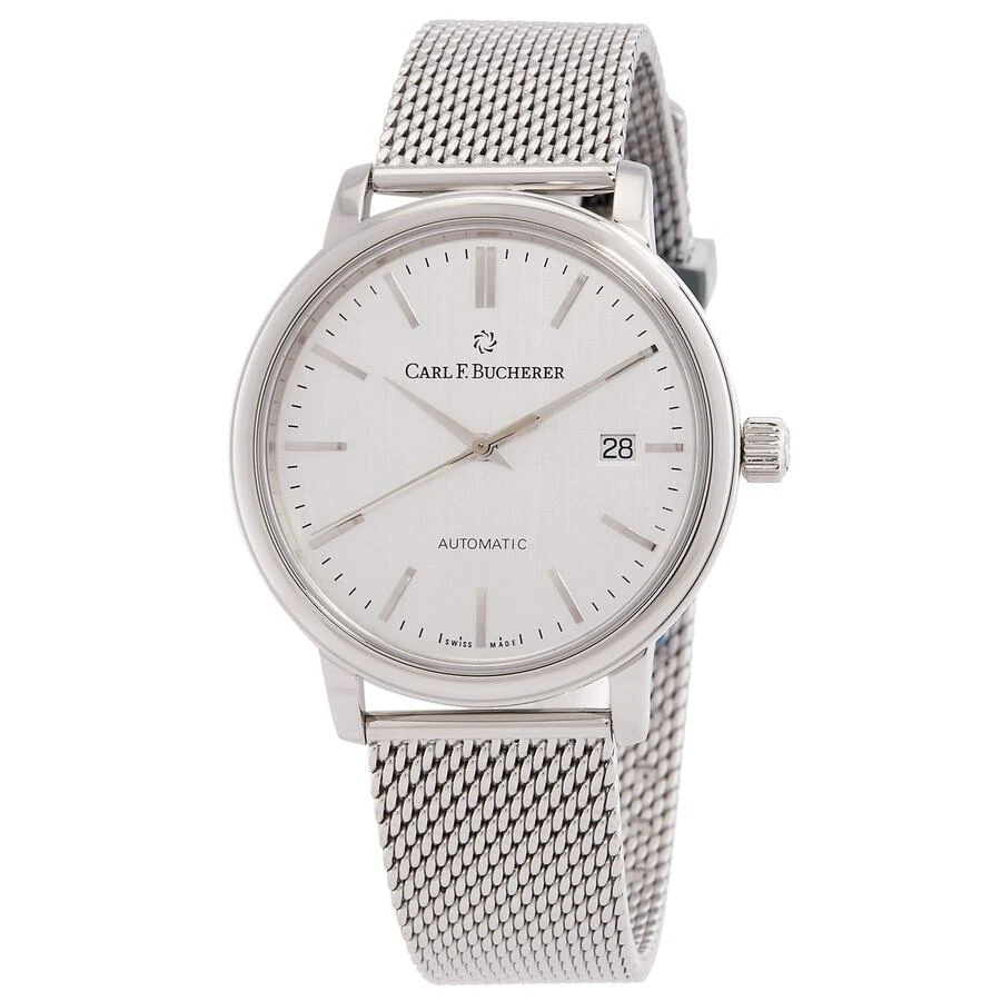 商品Carl F. Bucherer|Adamavi Automatic Silver Dial Men's Watch 00.10314.08.13.21,价格¥14754,第1张图片