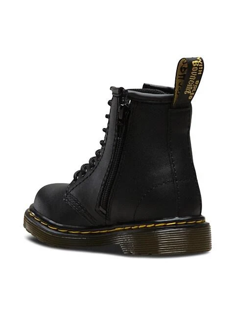 商品Dr. Martens|Baby's &amp; Little Kid's Soft Leather Combat Boots,价格¥680,第2张图片详细描述