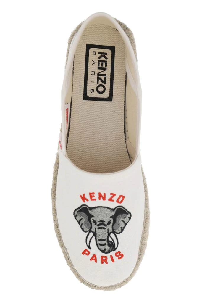 商品Kenzo|canvas espadrilles with logo embroidery,价格¥805,第2张图片详细描述