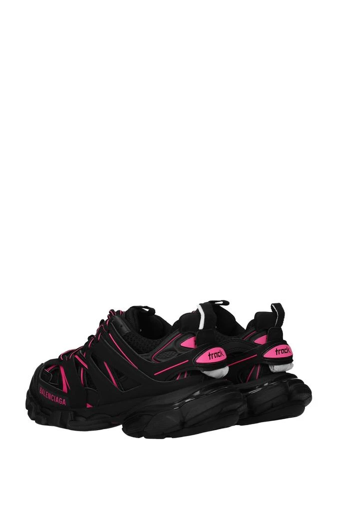 商品Balenciaga|Sneakers track Polyurethane Black Fluo Pink,价格¥4679,第4张图片详细描述