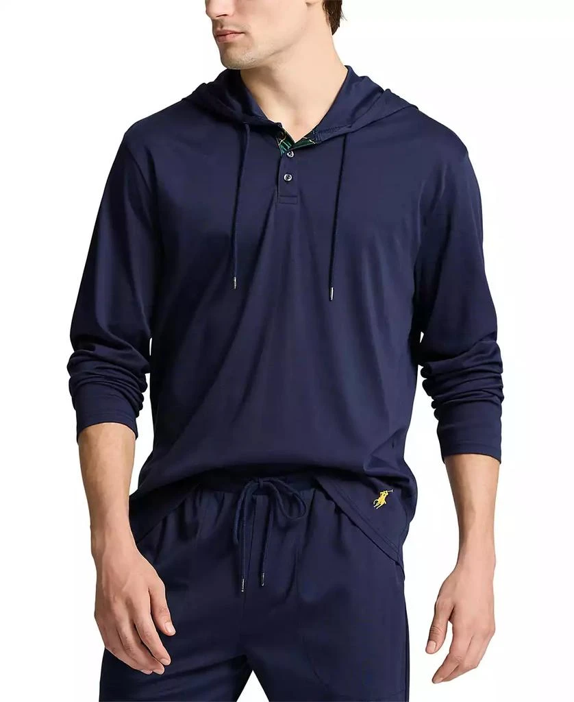 商品Ralph Lauren|男士丝光棉睡帽衫,价格¥347,第1张图片